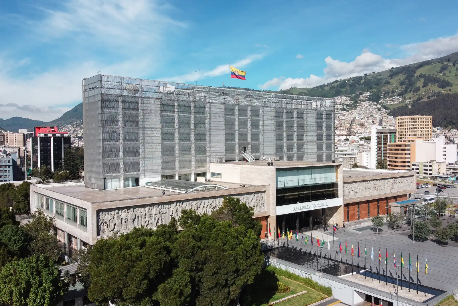 Ecuador's National Assembly building in Quito