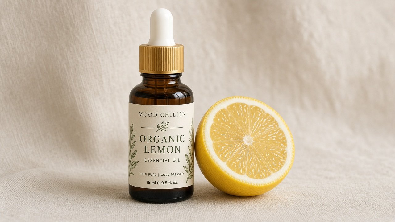 Mood Chillin Organic Lemon Essential Oil