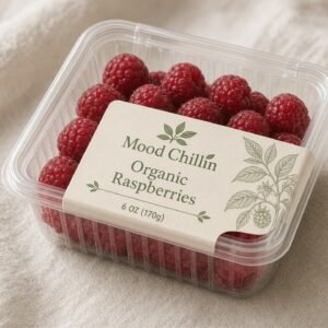 Mood Chillin Organic Raspberries
